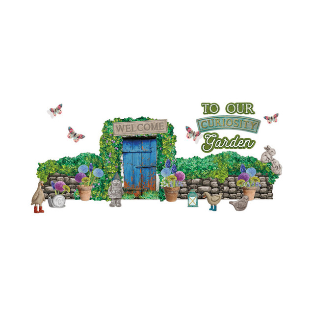 EUREKA Eureka® Curiosity Garden Welcome Bulletin Board Set
