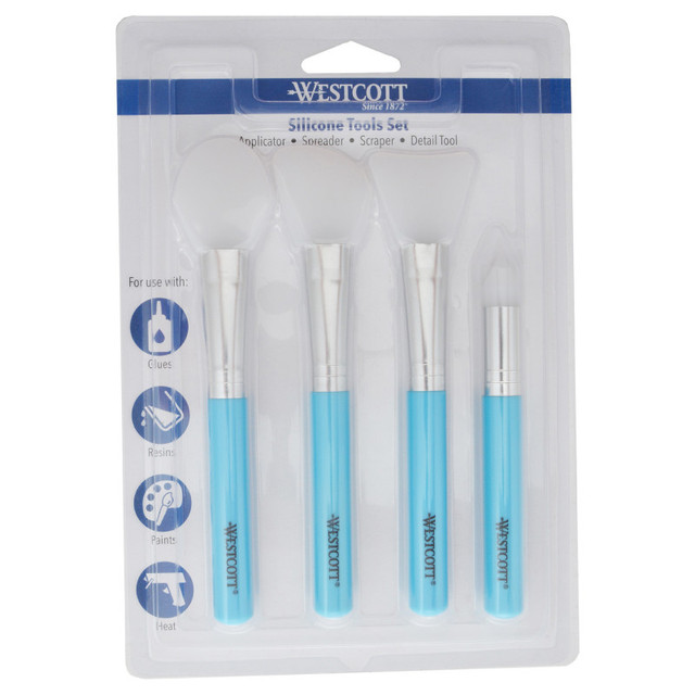 ACME UNITED CORPORATION Westcott® 4-Piece Silicone Tools Set