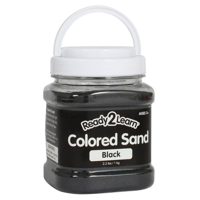 LEARNING ADVANTAGE READY 2 LEARN™ Colored Sand - Black - 2.2 Pounds