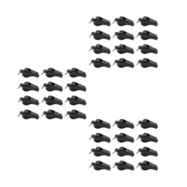 CHAMPION SPORTS Champion Sports Whistles, Plastic, 12 Per Pack, 3 Packs
