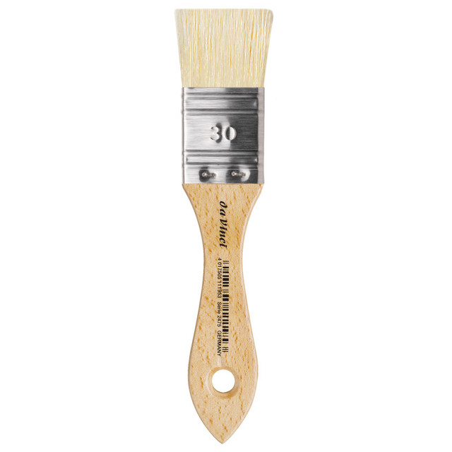 GREGORY DANIELS FINE ARTS INC da Vinci MAESTRO2 Mottler Brush, Natural Bristle, Acrylic & Oil, Flat, Series 2475, Size 30