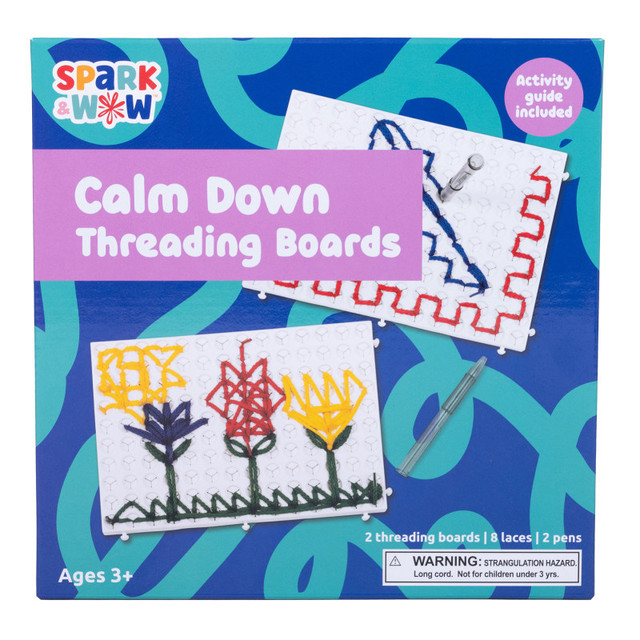 LEARNING ADVANTAGE Spark & Wow Calm Down Threading Boards