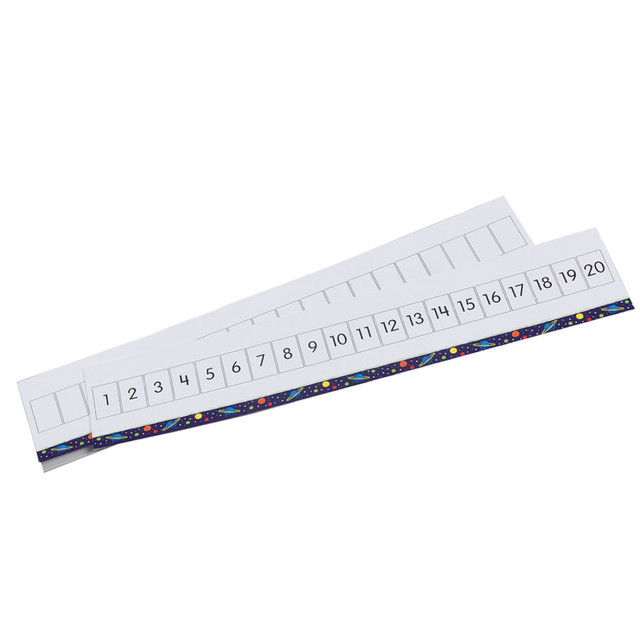 DIDAX Didax® Write-On/Wipe-Off 1-20 Number Path, Set of 10