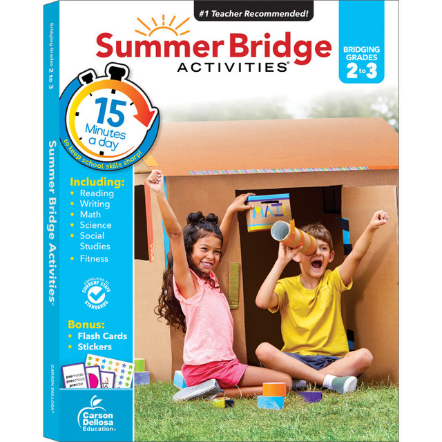 CARSON DELLOSA EDUCATION Carson Dellosa Education Summer Bridge Activities® Workbook, Grade 2-3, Paperback