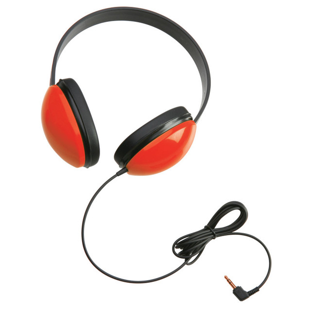 CALIFONE INTERNATIONAL Califone Listening First™ Stereo Headphones, Red