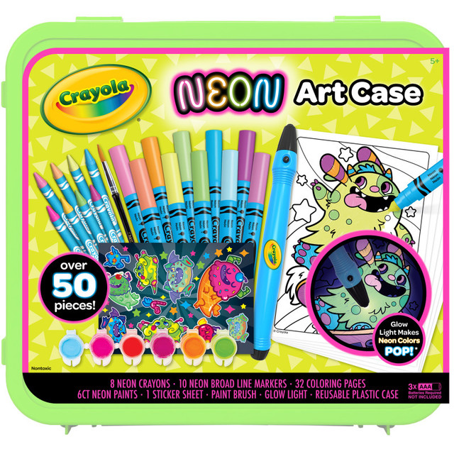 CRAYOLA LLC Crayola® Neon Art Case