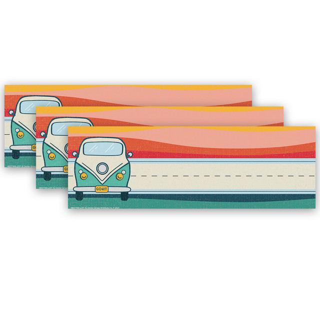 EUREKA Eureka® Adventurer Self-Adhesive Name Plates, 36 Per Pack, 3 Packs
