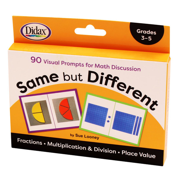 DIDAX Didax® Same but Different Cards, Grades 3-5