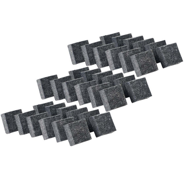 ADVANTUS Charles Leonard Multi-Purpose Felt Erasers, 2", 12 Per Pack, 3 Packs