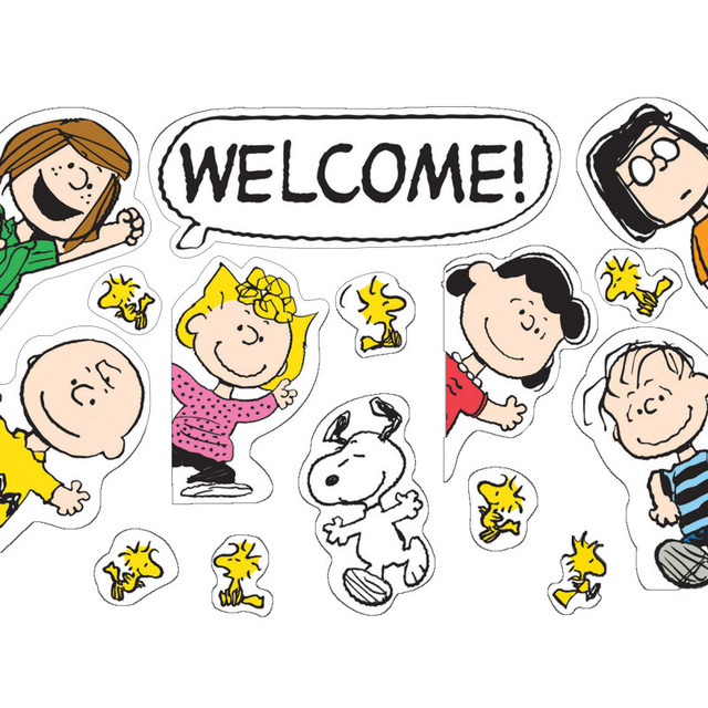 EUREKA Eureka® Peanuts® Welcome Go-Arounds®, 15 Pieces