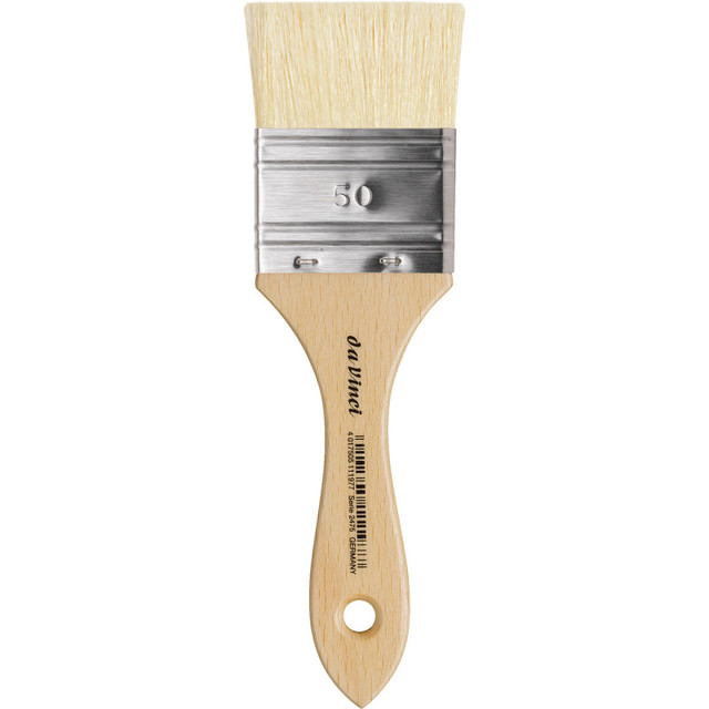 GREGORY DANIELS FINE ARTS INC da Vinci MAESTRO2 Mottler Brush, Natural Bristle, Acrylic & Oil, Flat, Series 2475, Size 50