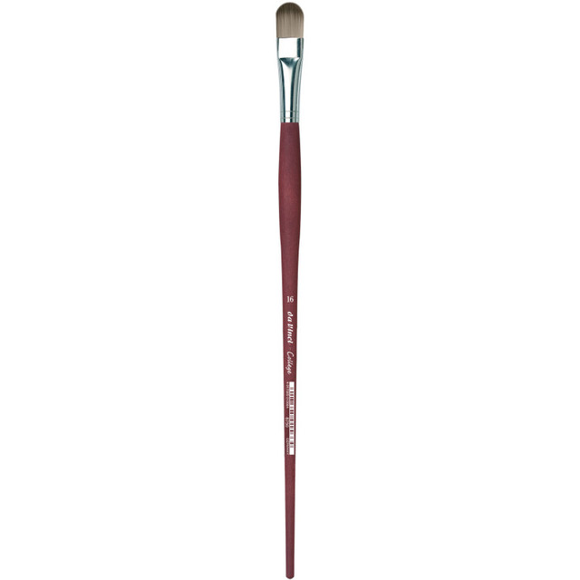 GREGORY DANIELS FINE ARTS INC da Vinci COLLEGE Student Brush, Synthetic, Acrylic & Oil, Filbert, Series 8750, Size 16