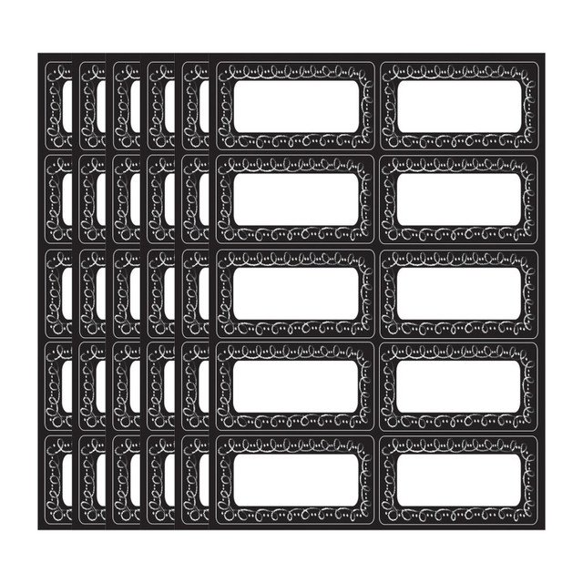 ASHLEY PRODUCTIONS Ashley Productions® Die-Cut Magnetic Chalk Loop Labels/Nameplates, 10 Per Pack, 6 Packs