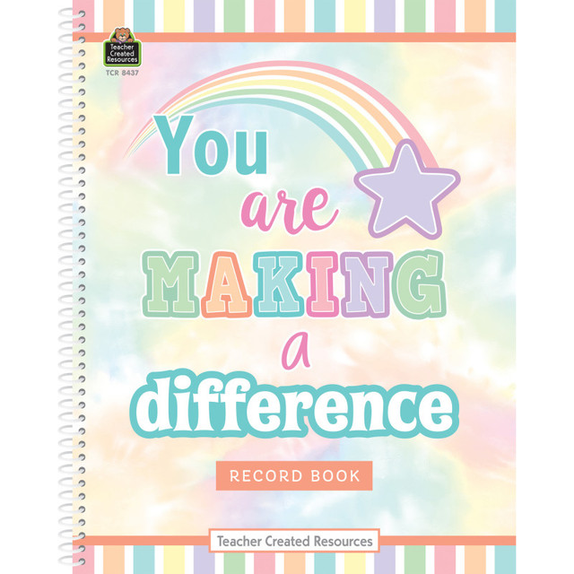 TEACHER CREATED RESOURCES Teacher Created Resources® Pastel Pop Record Book
