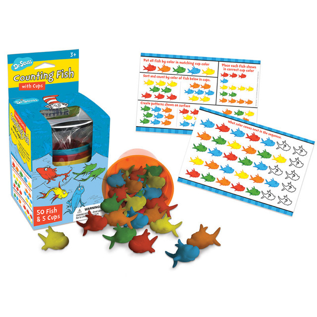 EUREKA Eureka® Dr. Seuss™ Counting Fish with Cups