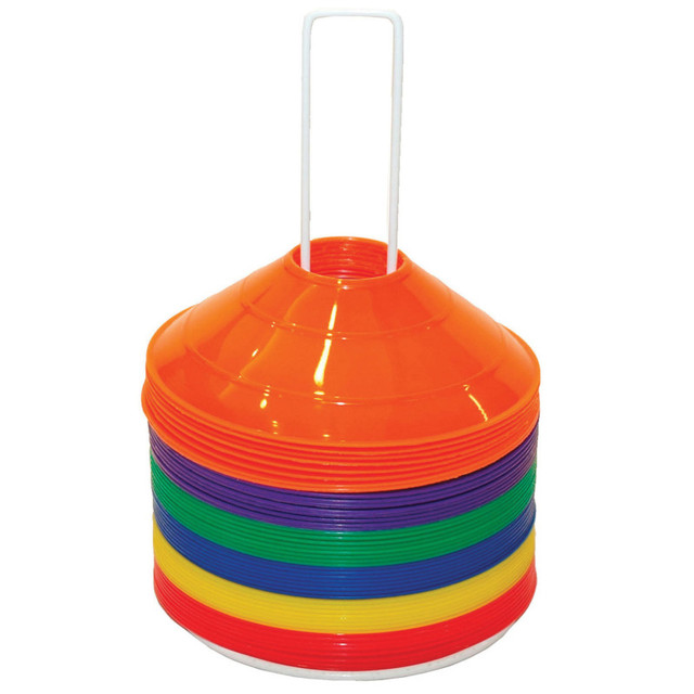 CHAMPION SPORTS Champion Sports Saucer Field Cone Set, Set of 48
