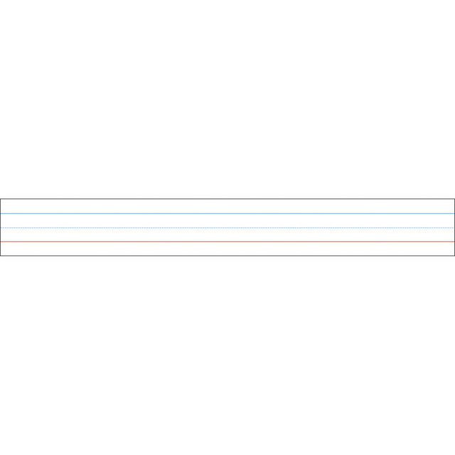 ASHLEY PRODUCTIONS Ashley Productions® Big Magnetic Sentence Strips, 3" x 24", Pack of 5