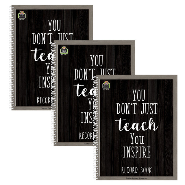 TEACHER CREATED RESOURCES Teacher Created Resources® Modern Farmhouse Record Book, Pack of 3