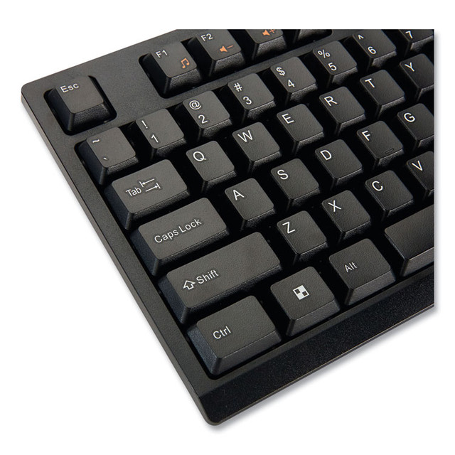 VERBATIM CORPORATION 70735 Wired Keyboard, Black