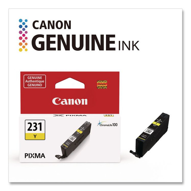 INNOVERA Canon® 6677C001 6677C001 (CLI-231) Ink, 800 Page-Yield, Yellow