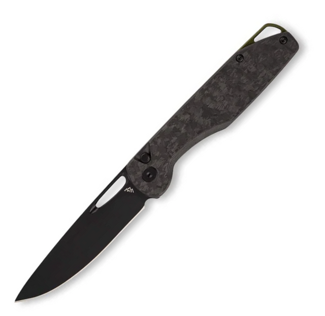Outdoor Edge KN-1C Outdoor Edge Kaytan Black Forged CF (3.3"" 8Cr13MoV) KN-1C