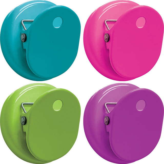 TEACHER CREATED RESOURCES Teacher Created Resources® Colorful Magnetic Clips, Pack of 4