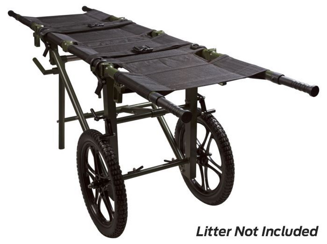 North American Rescue 60-0063 Wheeled Litter Carrier with Case