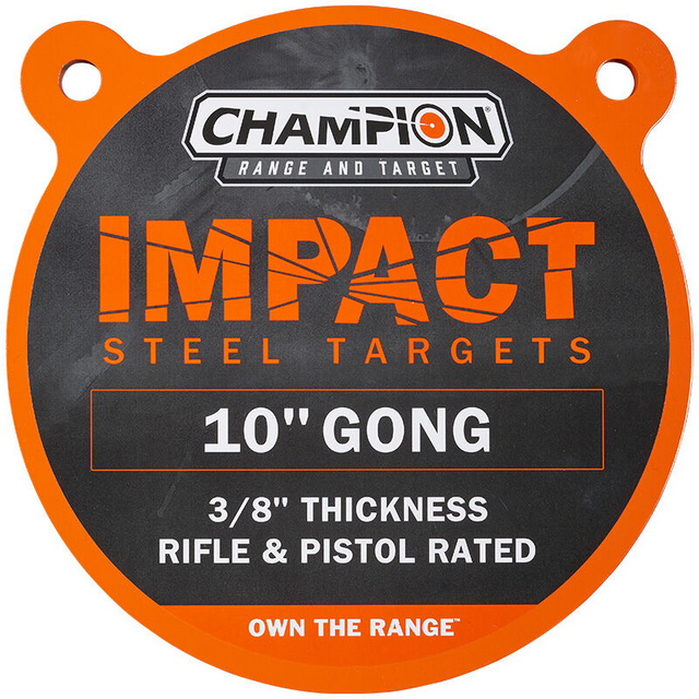 Champion Tactical 44911C Impact Steel Gong Targets