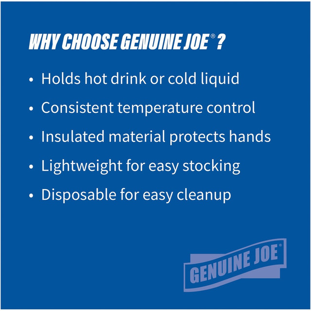 Genuine Joe 25251 Genuine Joe 24 oz Foam Cups