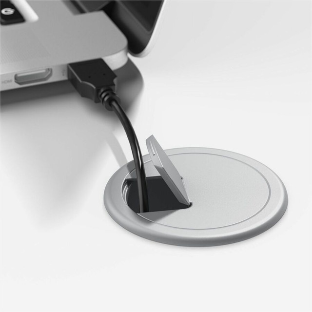 Bush Industries, Inc Bush Business Furniture HHD022WH Bush Business Furniture Hampton Heights 60W x 30D Executive L-Shaped Desk