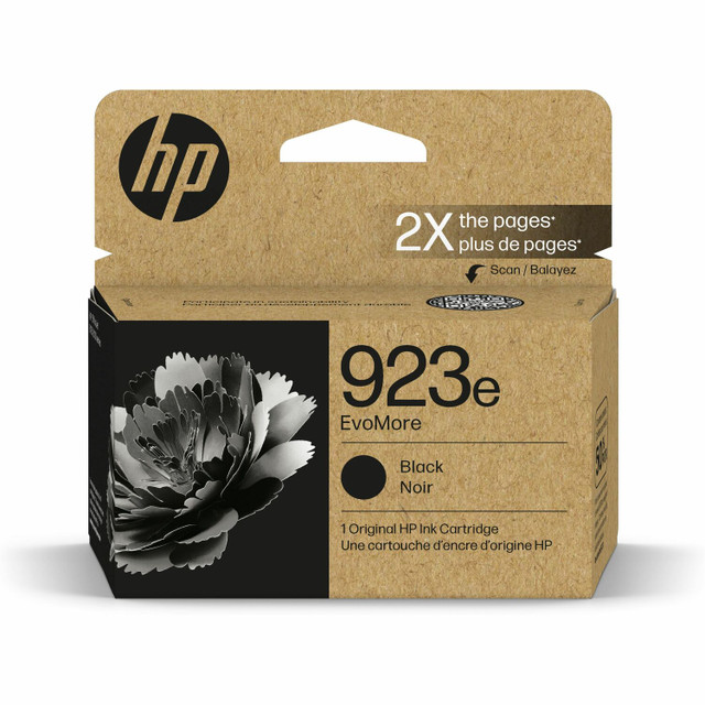 HP Inc. HP 4K0T7LN HP EvoMore 923e Original High Yield Inkjet Ink Cartridge - Black - 1 Pack