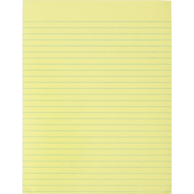 Business Source 50551 Business Source Glued Top Ruled Memo Pads - Letter
