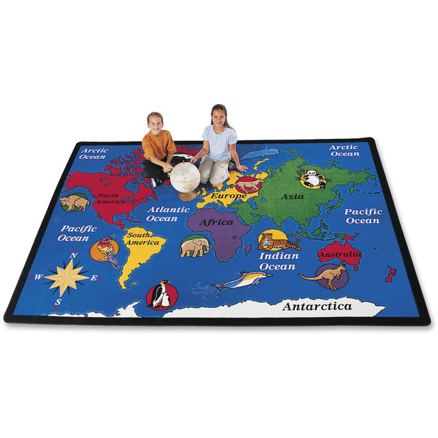Carpets for Kids 1500 Carpets for Kids World Explorer Geography Area Rug