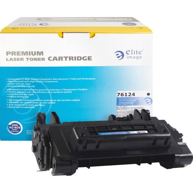 Elite Image 76124 Elite Image Remanufactured Toner Cartridge - Alternative for HP 81A