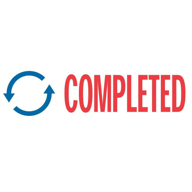 Cosco Industries, Inc COSCO 035538 COSCO 2-Color Shutter Stamp