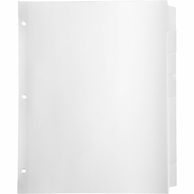 Business Source 36684 Business Source Reinforced Hole Punched Indexes