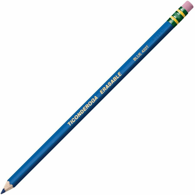 Dixon Ticonderoga Company Ticonderoga 14209 Ticonderoga Pre-Sharpened Erasable Checking Pencils