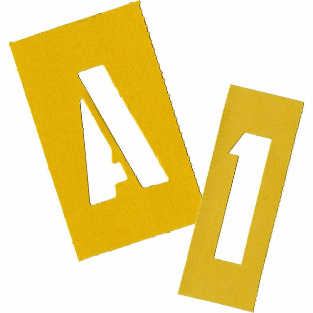 Chartpak, Inc Chartpak 01555 Chartpak Painting Letters/Numbers Stencils