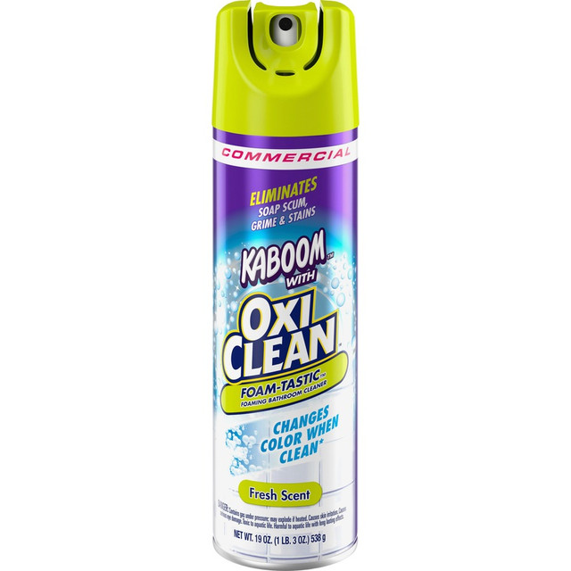 Church & Dwight Co., Inc Kaboom 5703700071CT Kaboom Foam-Tastic Bathroom Cleaner Church & Dwight Co., Inc Kaboom 5703700071CT Kaboom Foam-Tastic Bathroom Cleaner