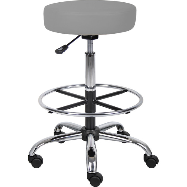 Norstar Office Products Inc Boss B16240-GY Boss Caressoft Medical/Drafting Stool