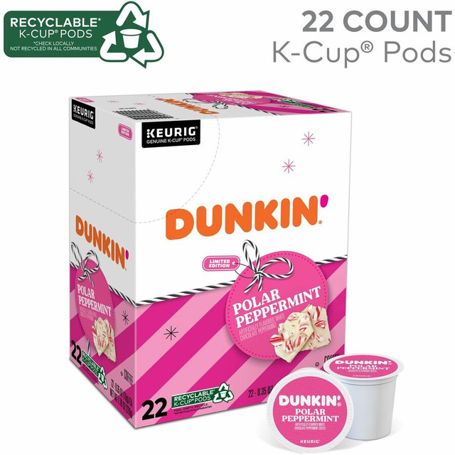 Keurig Green Mountain, Inc Green Mountain Coffee Roasters&reg; 1425 Dunkin'&reg; K-Cup Polar Peppermint Coffee