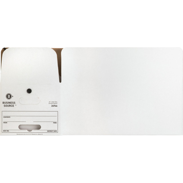 Business Source 26746 Business Source Medium Duty Letter Size Storage Box