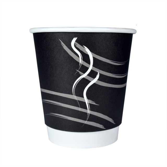 RDI-USA INC RDI CPDBU10BLK RDI 10 oz Double Wall Hot Paper Cups