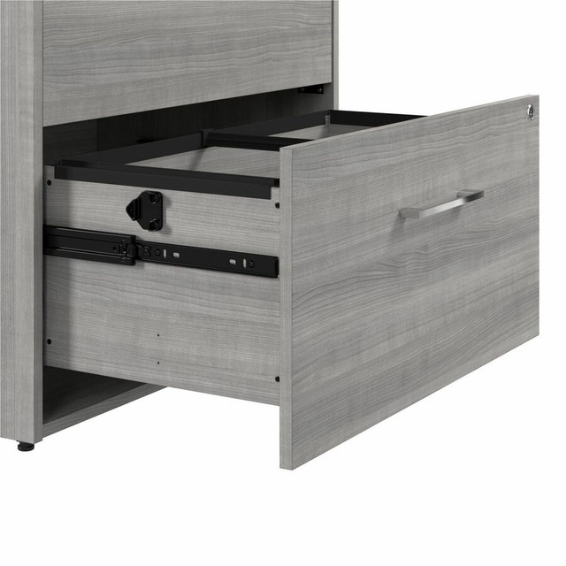 Bush Industries, Inc Bush Business Furniture HUF130PG Bush Business Furniture Hustle 2 Drawer Lateral File Cabinet Bush Industries, Inc Bush Business Furniture HUF130PG Bush Business Furniture Hustle 2 Drawer Lateral File Cabinet
