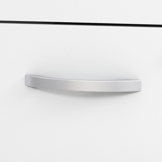 Bush Industries, Inc Bush Business Furniture STC009WHSU Bush Business Furniture Studio C 72W x 36D Bow Front Desk and Credenza with Mobile File Cabinets