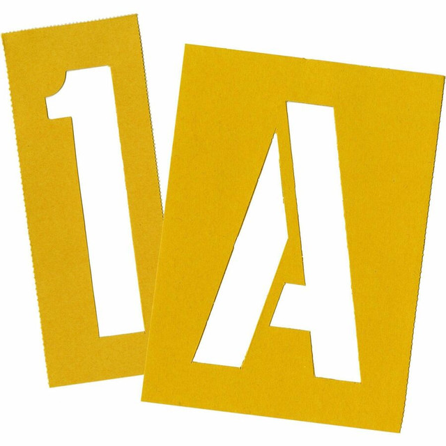 Chartpak, Inc Chartpak 01575 Chartpak Painting Letters/Numbers Stencils
