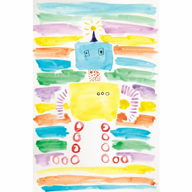 Dixon Ticonderoga Company Prang 08200 Prang Oval Pan Watercolors Set Refill Tray