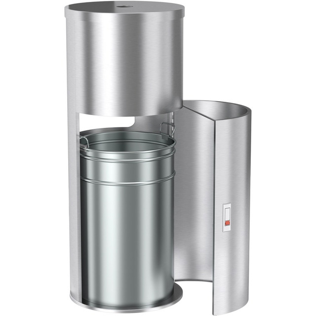 HLS Commercial HLSC09WSR HLS Commercial Gym Wipe Dispenser 9-Gallon Trash Can