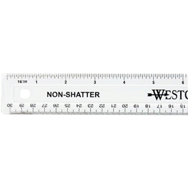 Acme United Corporation Westcott 13862 Westcott 12" Shatterproof Ruler