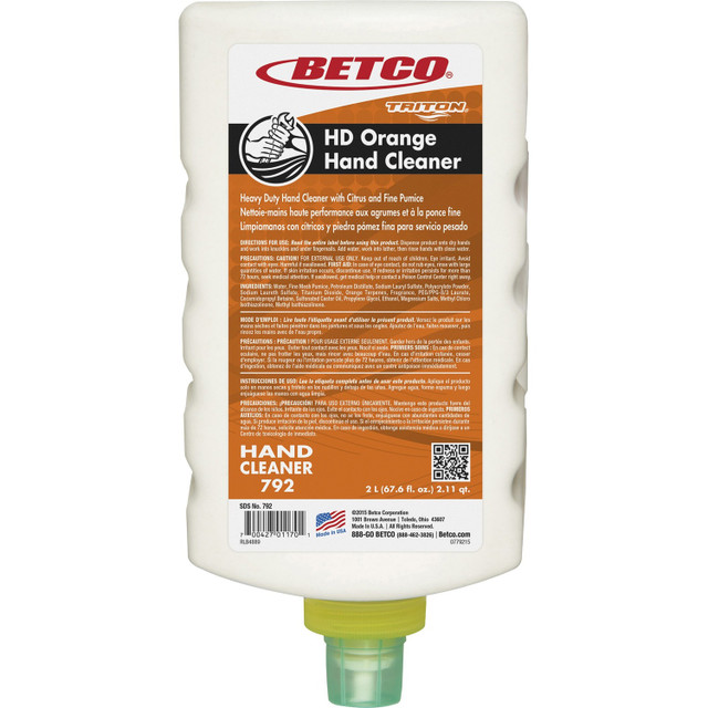 Betco Corporation Betco 7926200 Betco Heavy Duty Citrus Skin Cleanser